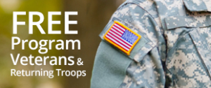 Free program for Veterans & returning Troops